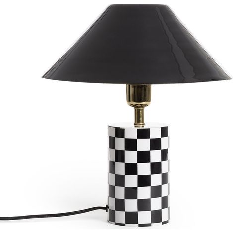 Tischlampe Metall Brijesh Schwarz