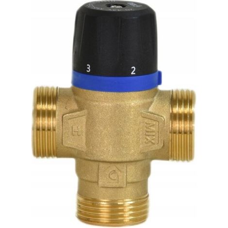 IBO, Thermostatventil MIX DN20 - 3/4 Zoll - 20-43°C - Präzise Temperaturregelung - Hohe Effizienz (1/4)