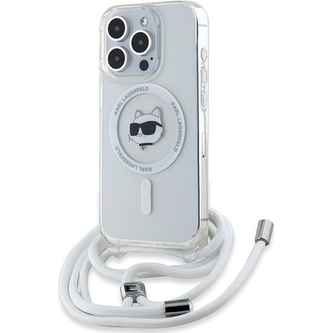 Karl Lagerfeld MagSafe Transparente iPhone 15 Pro Max Hülle (1/5)