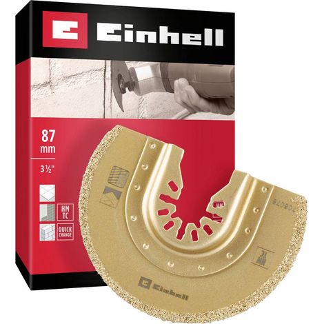 LAMA X MULTIFUNZIONE SEMICIRC HSS BIM KWB/EINHELL - UNIVERSALE MM 87X12 (1/3)