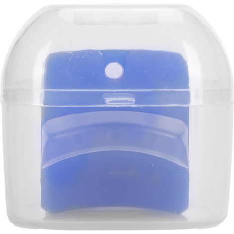 Boule d'entraînement pour les muscles masséters en silicone, exercice de mâchoire portable avec boîte - Bleu (1/5)