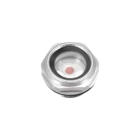 Ölstandsanzeiger, Ölschauglas, Luftkompressoranschluss, 1/2-Zoll-PT-Außengewindekappe aus Aluminiumlegierung mit O-Ring – Crezuo