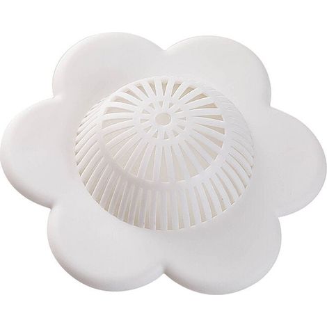 Filtre de protection de drain de douche collecteur de cheveux avec ventouse (1/4)