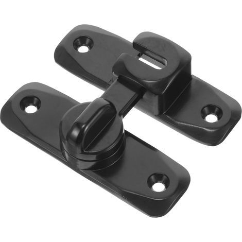 Sliding screw lock, suitable for barn doors, kitchen doors, patio doors, garden doors and bathroom doors. (1/5)