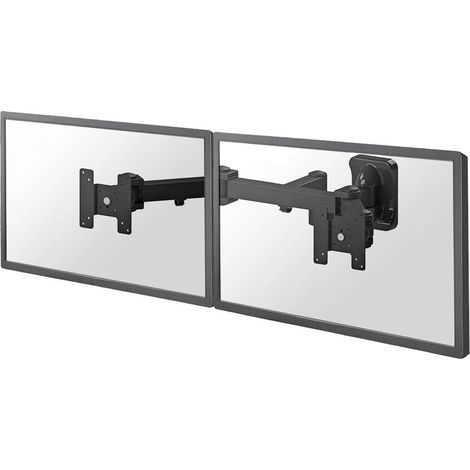 Neomounts FPMA W960D supporto a parete per doppio schermo nero (1/5)