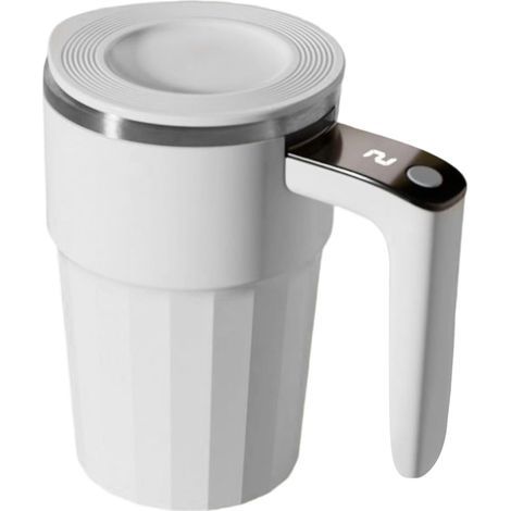 Universeller automatischer Mixbecher, 380 ml, USB-aufladbar, mit Temperaturanzeige - Automatischer Kaffeebecher (1/5)
