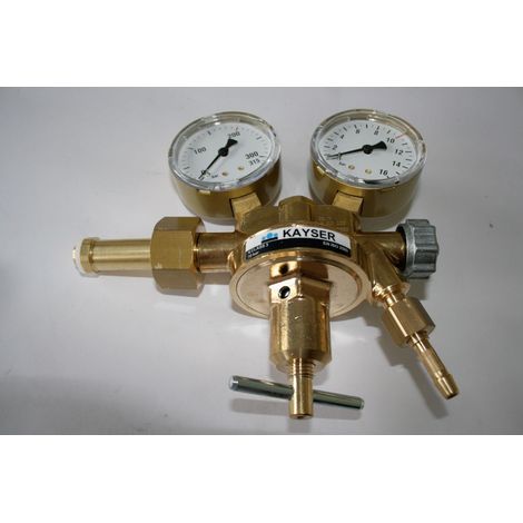 ELMAG Druckregler Stickstoff, mit 2 Man. Ø 63mm, Arbeitsdruck regelbar 0-10 bar (1/2)