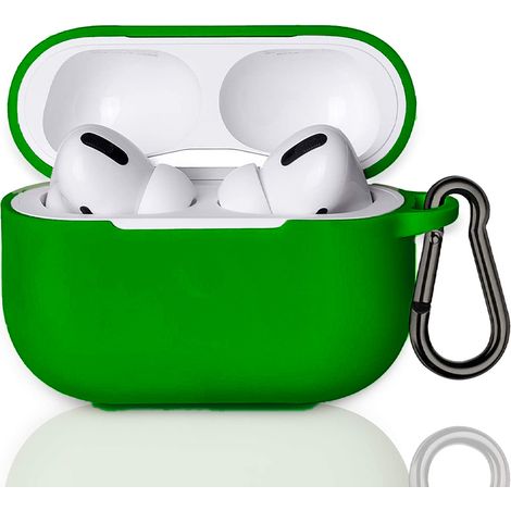 Cover custodia silicone verde militare cuffie bluetooth 7cm porta auricolari (1/3)