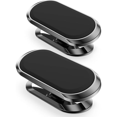 Compatibile con tutti i telefoni cellulari, supporto magnetico per telefono da auto [confezione da 2]  Supporti per telefono per auto [Magnete migliorato] – Rotazione a 360°  (1/4)
