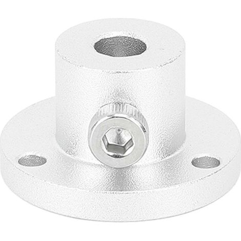 Accouplement d'arbre moteur 6 mm, accouplement universel en alliage d'aluminium pour roue 60 mm 14144, argent (1/5)