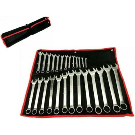Set Chiavi Combinate Inglesi e Torx Dritta Fissa da 6 a 32 MM Fodero (1/5)