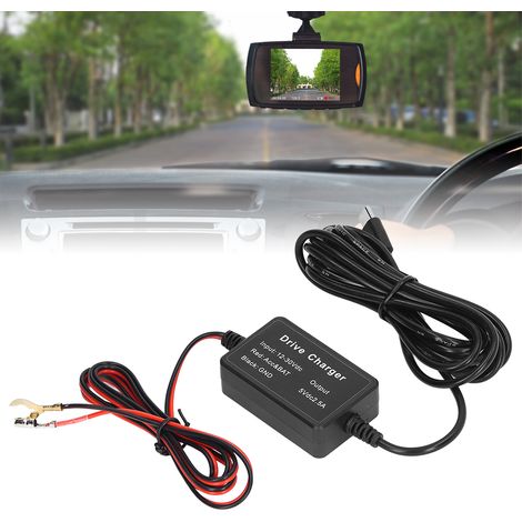 (Vidéo disponible) Kit de câblage pour caméra embarquée, kit de câblage USB MINI/MICRO/TYPE C, câble d'alimentation pour chargeur de caméra embarquée, TYPE C (1/5)