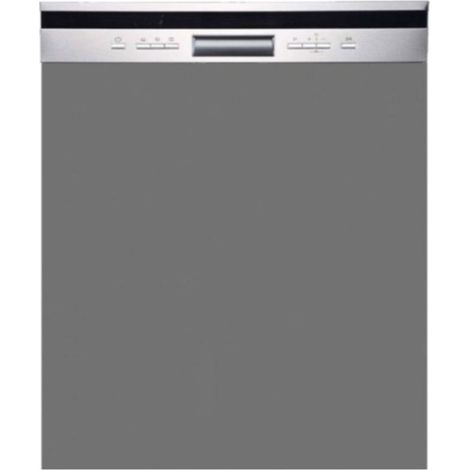Façade pour lave-vaisselle semi intrégable Lovia Gris Mat L 60 cm (1/4)