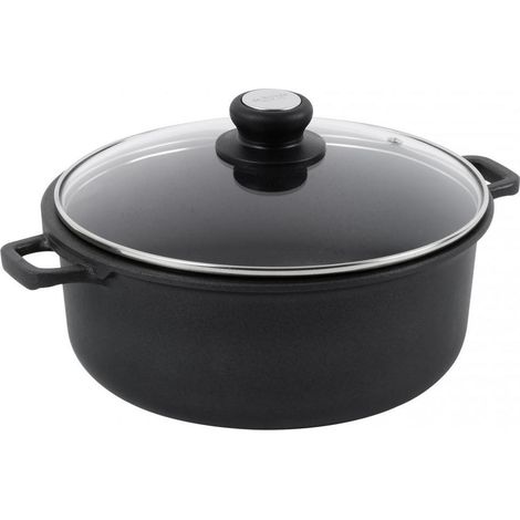 De Buyer Cocotte Choc Extrême 20 cm Fonte Aluminium