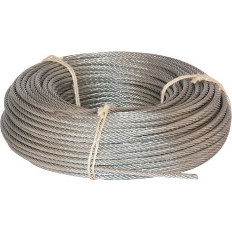 Drahtseil verz. 12mm pro Meter UNIVERSAL WR12000
