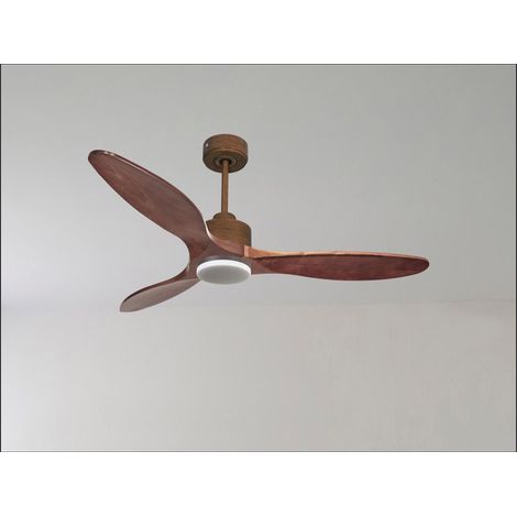 Modulo de KlassFan - Super déstratificateur d'air,avec Lumière bois idéal pour 70 à 90 m²  KLDC2P2WoL1Wo (1/5)