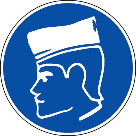 Panneau Beret obligatoire - Rigide Ø80mm - 4021195