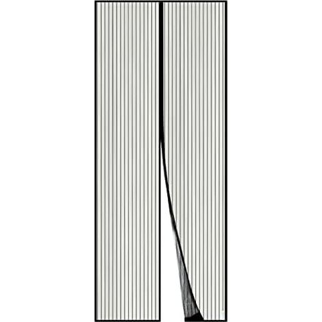 Apalus Fliegengitter porte, Magnet Insektenschutz 100x210cm, Magnetvorhang Ist Ideal pour Balkontür, Kellertür et (1/5)