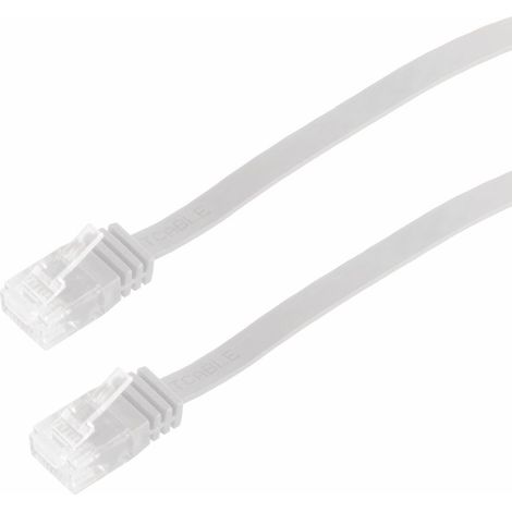 S-IMPULS CAT.6 Patchkabel, 15 m, weiß