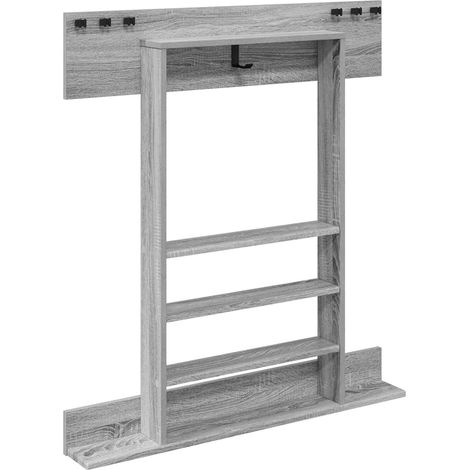Support de queue de billard Bois d'ingénierie 93 x 12 x 103 cm (1/4)