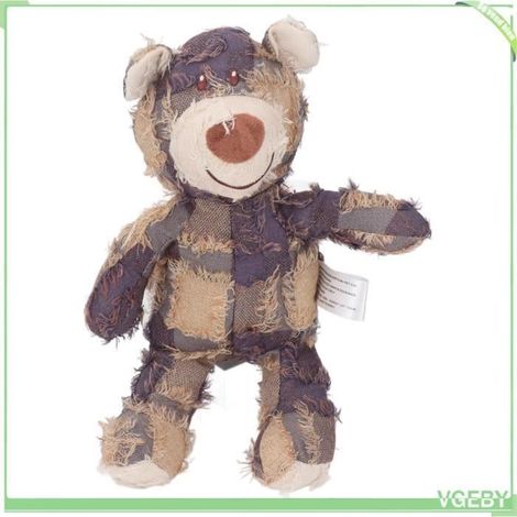 Jouet grinçant pour chien - V GEBY - Peluche robuste - Son intégré - Durable - Facile à nettoyer (1/4)
