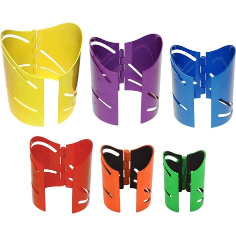 Kit de Guide de coupe en métal, gabarit de selle de tuyau, 6 pièces, 1-5/8 pouces, 1-7/8 pouces, 2-3/8 pouces, 2-7/8 pouces, 3-1/2 pouces, 4-1/2 pouces, coupe 22.5 ° 45 ° 90 ° (1/5)