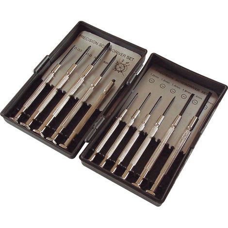 Cacciaviti per orologi EXTOL CRAFT, set da 11 pezzi, 5811