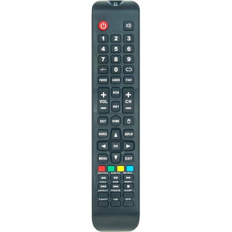 Télécommande Rechange pour AKAI TV AK43FSM1440 AK43SM1433 AK50M1466 AKTV2821M-SMART AKTV3219M AKTV3294HD-SMART AKTV4329 AKTV4330NM-SMART AKTV4335M AKTV4337M AKTV510M (1/4)