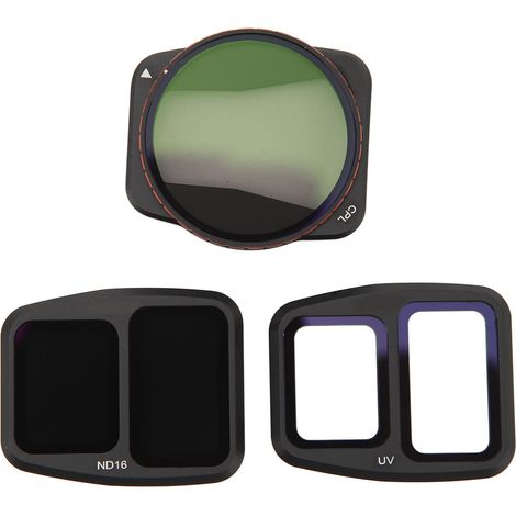 Kit de filtre UV CPL ND16 pour drone Air3 : réduction de la pollution lumineuse, revêtement nano multicouche double face, étanche et résistant à l'huile. (1/5)