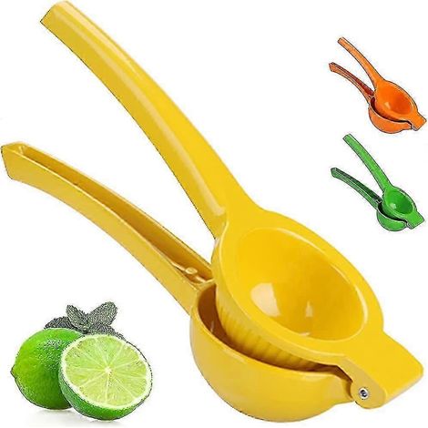 Zitronenpresse, große Zitruspresse aus Metall für Zitronen und Orangen, hochwertiges Keramikgeschenk (1/5)