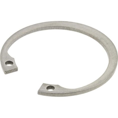 Anello seeger interno 41x1,8 mm DIN472 Acciaio inox UNIVERSALE 47241RVS