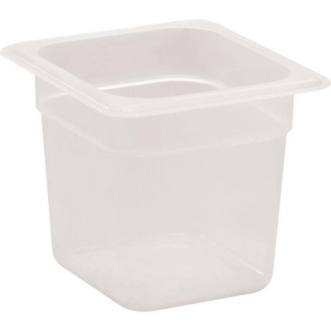 Bac polypropylène GN 1/6 150mm - 176 x 150 x 162 mm - CAMBRO (1/2)