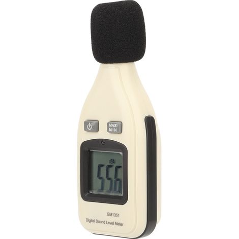 Sonometre numérique portable 30-130 dB, précision 0,1 dB, écran LCD, mesure du bruit (1/5)