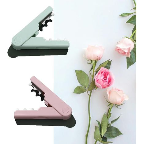 2 Pcs Rose Thorn Tweezers, Rose Removal Tool, Roses Thorn Remover, Suitable for Rose Defoliation Tools, Manual Gardening Tools (1/5)