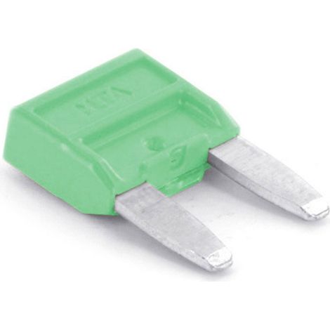 TRU COMPONENTS 8551252 Kfz Mini Flachsicherung 30 A Hellgrün 1 St. (1/2)