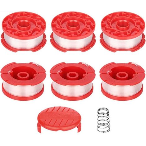 Adatto per la testa di taglio in nylon con bobina CMZST065/CMZST120SC, filo da taglio, bobina di taglio: Ф1,65 mm. Quantità di bobina: 30 piedi/9,144 m (1/4)