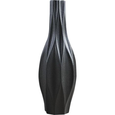 Style Européen Vase à Fleurs Noir, en Céramique, Décoration Maison (1/5)