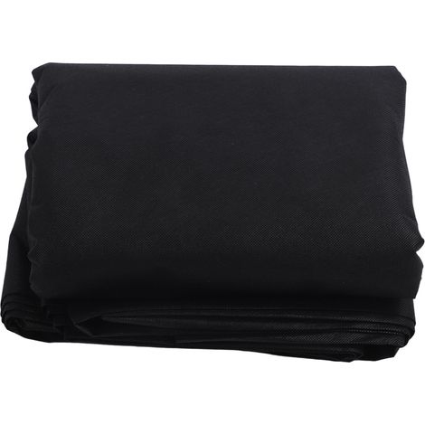 Couverture de protection hivernale épaisse et large pour plantes, avec ventilation optimale, idéale pour le jardin et le gel (noire). (1/5)