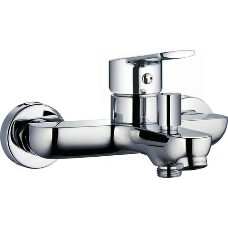 Kibath Grifo de Bañera monomando SIX acabado CROMO brillo fabricado en latón (1/5)