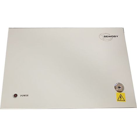 Sewosy ADCCTV1212-16 CCTV-Schaltnetzteil 12 VDC 12 A 16 Ausgänge ohne Backup