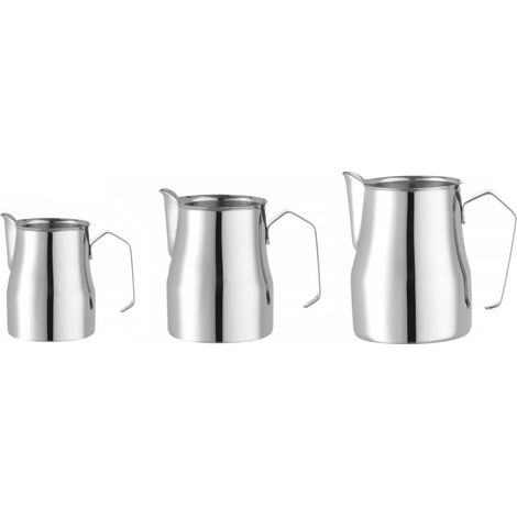 Krug zum Aufschäumen von Milch für Latte Cappuccino Kaffee 0,45 l - Hendi 451021 (1/3)