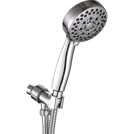 Handbrause mit 5 Düsen, 1,5 Meter (59 Zoll) langer, verstellbarer Schlauch. – AquaForge