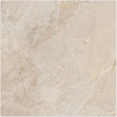 Carrelage effet Pierre Beige Sable 100x100x2 cm Serdano - Sol extérieur (vendu par carton de 1 m²) - RO'MA CARRELAGE