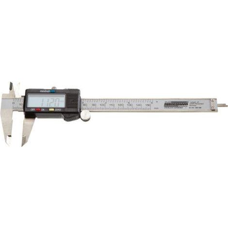 Brüder Mannesmann – Pied à coulisse électronique numérique 823 – Amplitude de mesure 150 mm – Précision 0.01 mm – Pour mesures de haute précision - M823-160 (1/5)