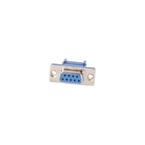 Connecteur sub-d femelle 9 broches pour cable nappe