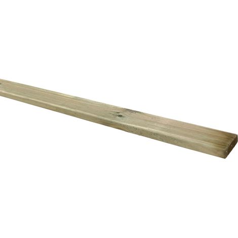 Pavimento legno esterno 2,7x12x240 cm trattato in autoclave (1/2)