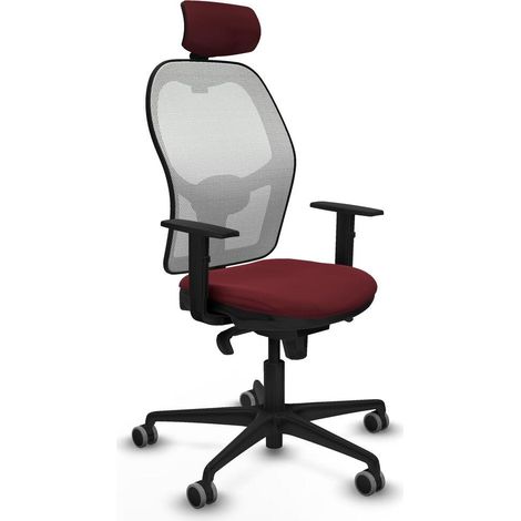 piqueras-y-crespo Silla Jorquera silla granate ergonómica