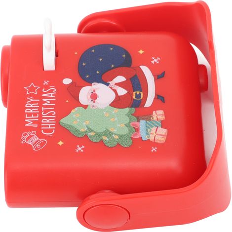 Projecteur de lumières d'ambiance LED à motif de Noël pour enfants, avec 5 diapositives incluses. (1/5)