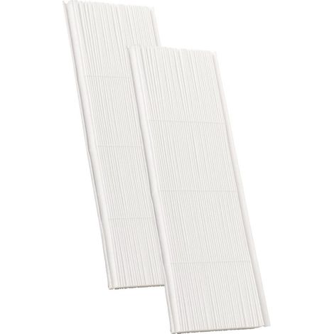 Filtro AllSpares WTW (set di 2) Classe filtro G4 adatto per Itho Daalderop HRU BVF / HRU ECO 350 HR (400x140x20mm / 400x140x20mm)