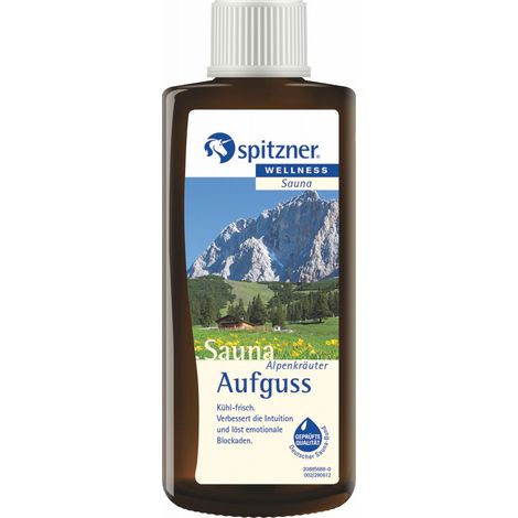 Spitzner Saunaaufguss Alpenkräuter 190 ml 8850063